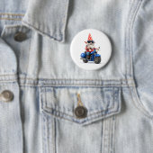 American Gnome Ride Motorrad Button (Beispiel)