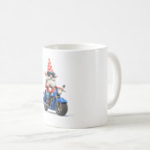 American Gnome Ride Motorrad Kaffeetasse (VorderseiteRechts)