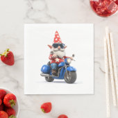 American Gnome Ride Motorrad Serviette (Beispiel)
