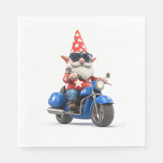 American Gnome Ride Motorrad Serviette