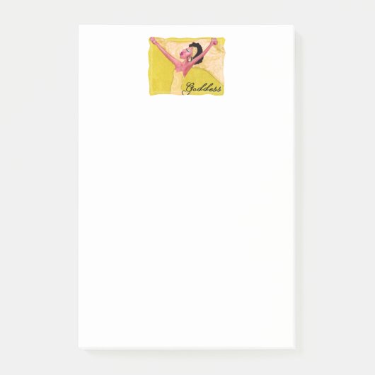 American Goddess Notes Post-it Klebezettel (Vorderseite)