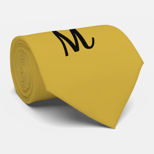 American Gold Color Krawatte (Gerollt)