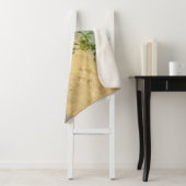 American Gold Finch auf Zweig Gelb Grün Sherpadecke (Beispiel)