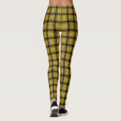 American Gold Weave Muster Leggings (Rückseite)