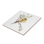 American Goldfinch Bird Keramik Tile Fliese (Seite)