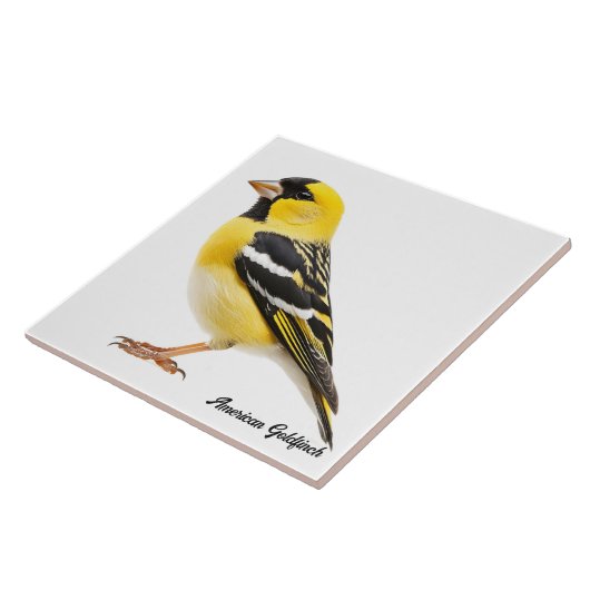American Goldfinch Fliese (Seite)