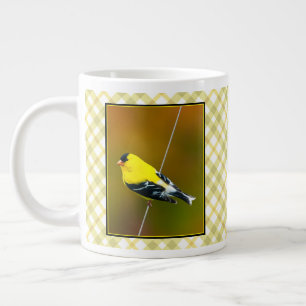 American Goldfinch - Originalfotografie Jumbo-Tasse