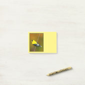 American Goldfinch - Originalfotografie Post-it Klebezettel (Auf Schreibtisch)
