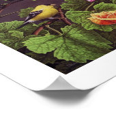 American Goldfinch Poster (Ecke)