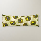 American Goldfinch Songbird Original Fotograf Seitenschläferkissen (Rückseite)