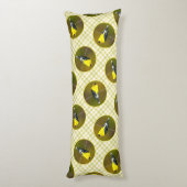 American Goldfinch Songbird Original Fotograf Seitenschläferkissen (Rückseite (Vertikal))