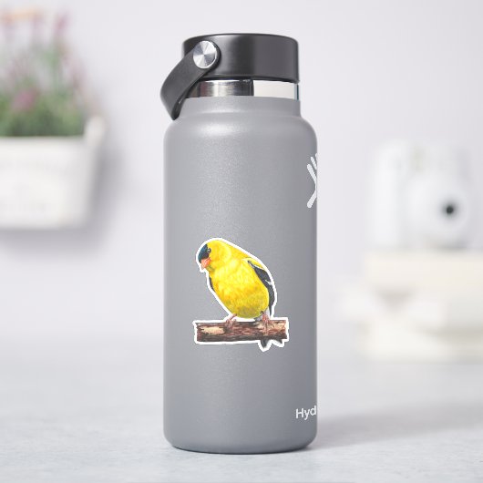 American Goldfinch Sticker (HydroFlask)