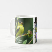 American Goldfinch Tasse von BirdingCollectibles (Vorderseite Links)