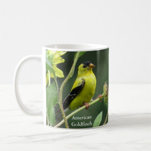American Goldfinch Tasse von BirdingCollectibles (Links)