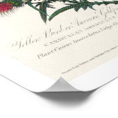 American Goldfinch von Audubon Poster (Ecke)