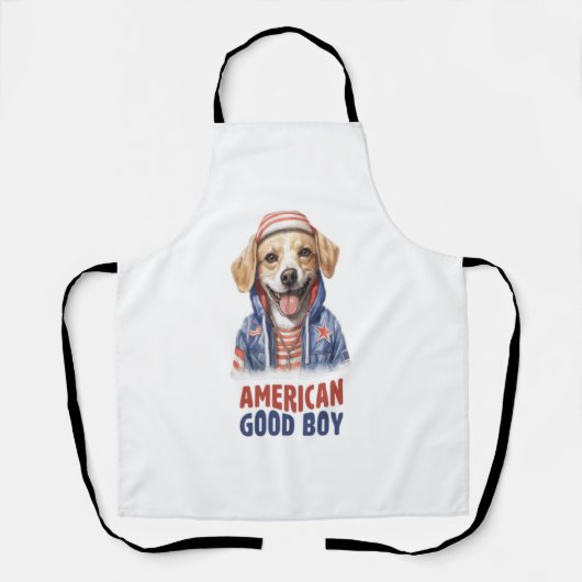 American GoodBoy Dog US Jacket 4. Juli Schürze (Vorderseite)