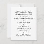 American Gothic Abschluss Ankündigung (Rückseite)