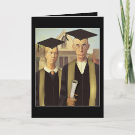 American Gothic Abschluss Karte