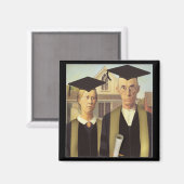 American Gothic Abschluss Magnet (Vorderseite/Rückseite)