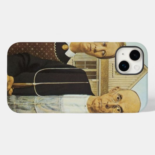 American Gothic Case-Mate iPhone Hülle (Rückseite (Horizontal))