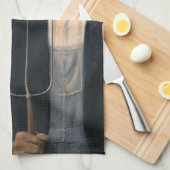 American Gothic: Country Life Poor Rural Bauer Geschirrtuch (Viertel Falte)