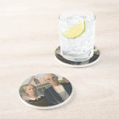 American Gothic: Country Life Poor Rural Bauer Getränkeuntersetzer (Seite)