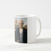 American Gothic: Country Life Poor Rural Bauer Kaffeetasse (VorderseiteRechts)