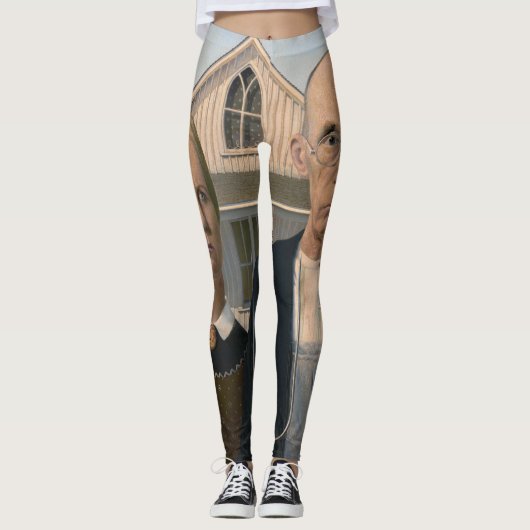 American Gothic: Country Life Poor Rural Bauer Leggings (Vorderseite)