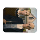 American Gothic: Country Life Poor Rural Bauer Magnet (Horizontal)