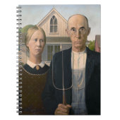 American Gothic: Country Life Poor Rural Bauer Notizblock (Vorderseite)