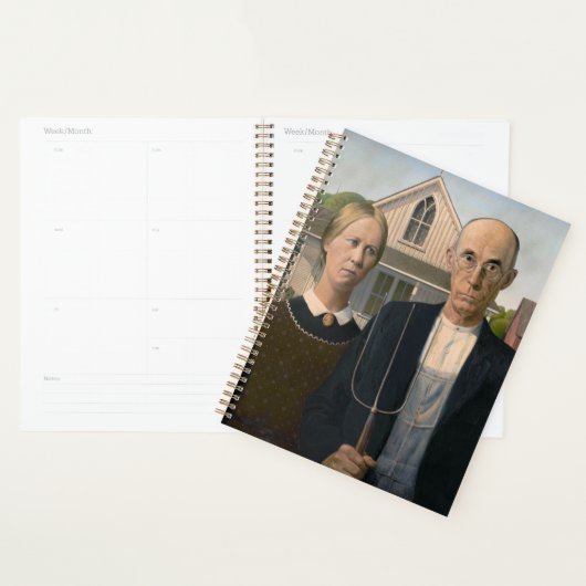 American Gothic: Country Life Poor Rural Bauer Planer (Anzeige)