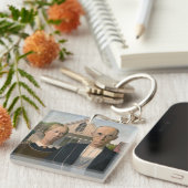 American Gothic: Country Life Poor Rural Bauer Schlüsselanhänger (Vorderseite rechts)