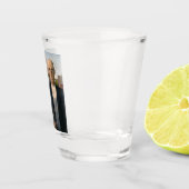 American Gothic: Country Life Poor Rural Bauer Schnapsglas (Rechts)