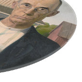 American Gothic: Country Life Poor Rural Bauer Schneidebrett (Ecke)