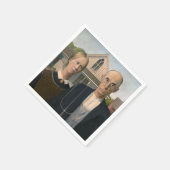 American Gothic: Country Life Poor Rural Bauer Serviette (Ecke)