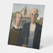 American Gothic: Country Life Poor Rural Bauer Sockelschild (Vorderseite)