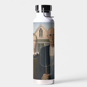 American Gothic: Country Life Poor Rural Bauer Trinkflasche