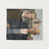 American Gothic: Country Life Poor Rural Bauer Wandteppich (Vorderseite (Horizontal))