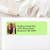 American Gothic Couple Heartland Address Labels (Insitu)