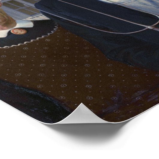 American Gothic - Cross-dressing Poster (Ecke)