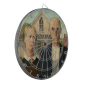 American Gothic Dart Board Dartscheibe (Vorderseite Links)