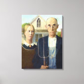 American Gothic Fine Art Oil Painting Leinwanddruck (Vorderseite)
