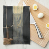 American Gothic Geschirrtuch (Viertel Falte)