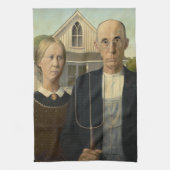 American Gothic Geschirrtuch (Vertikal)