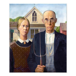 American Gothic | Grant Wood | Fotodruck
