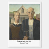 American Gothic, Grant Wood Magnet (Vorderseite)
