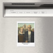 American Gothic, Grant Wood Magnet (In Situ (Geschirrspüler))