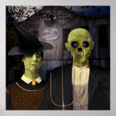 American Gothic Halloween Poster (Vorne)