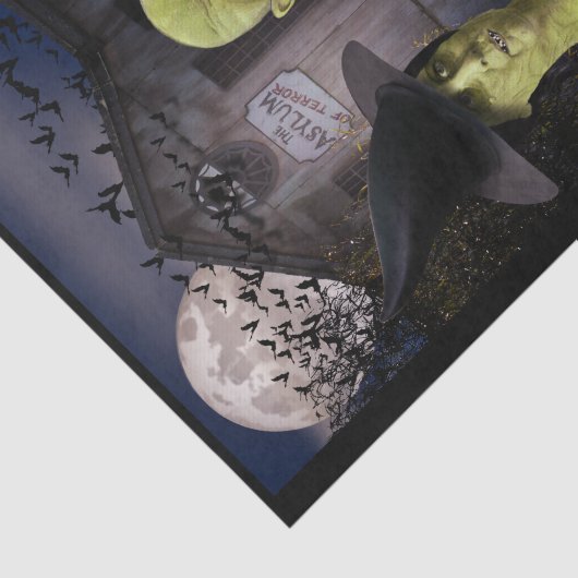 American Gothic Halloween Seidenpapier (Ausschnitt)