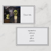 American Gothic Halloween Visitenkarte (Vorne/Hinten)